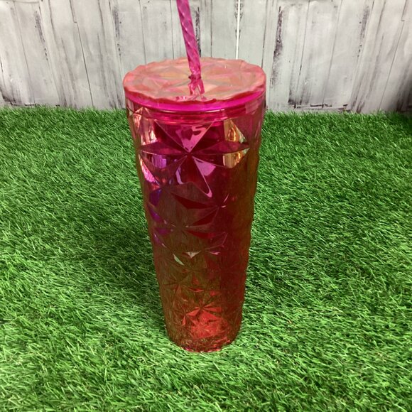 Starbucks Red Prism Tumbler 24oz - Picture 4 of 11